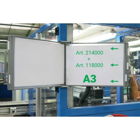 Base per leggio murale T-Technic Tarifold® ampliamento grigio B214000